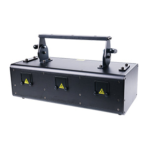 3頭全彩動畫線陣激光燈